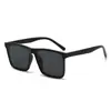 Nuevas gafas de sol cuadradas de tendencia en TikTok para hombres y mujeres, parasol de moda para conducir, gafas de sol con protección UV