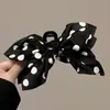 Princesa a la fuga Dulce Lazo de Satén Pinza de Agarre Elegante Clip de Agarre para el Cabello Clip para la Cabeza Clip para el Cabello Clip de Tiburón Accesorios para el Cabello