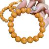 Brazalete Tallado Ji Bao Amor Cabeza de Mono Cuentas Talladas Wen Juega Cuentas de Buda Pulsera para Hombres y Mujeres Misma que Caperucita Roja