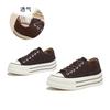Tenis Blancos de Piel de Vaca de Primera Capa para Mujer, Tenis de Estilo Vintage Nuevos de Primavera 2026 con Suelas Gruesas para Aumento de Altura, Zapatos Deportivos y Casuales