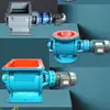 Descargador Tipo Estrella al por Mayor, Válvula de Eliminación de Polvo, Colector de Polvo, Descargador de Puerto Cuadrado y Redondo, Ventilador de Extracción de Acero Inoxidable