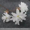 Materiales Florales Blancos para Bodas, Flores de Seda, Decoraciones de Techo para Salones de Bodas, Flores Artificiales, Flores para Arcos, Arreglos Florales, Arte Floral