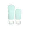 Frasco de Silicone Personalizado Squeeze para Dispensa com Ventosa para Enchimento Direto, Frasco de Amostra Portátil para Viagem para Dispensa de Shampoo e Gel de Banho