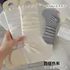 Pedal de pé pilha de meias mola e outono estilo japonês meias de meio dedo estilo miu estilo ballet borda franzida meias de dedo exposto para panturrilha de meninas