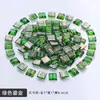 Mosaico 1cm Fio de Ouro Vidro Artesanal Material DIY Colagem Granular Derretimento a Quente Fio de Ouro por Toda Parte Areia de Quartzo Cristal