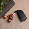 Novo chaveiro criativo de gato de sândalo fofo, chaveiro para chaves de carro de homens e mulheres, pingente, acessórios para bolsa, presente