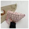 Internet celebridade moda elegante novo all-match artístico grande capacidade ombro estilo coreano estilo ocidental bolsa de ombro peito das mulheres saco de cintura