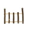Escalera de Escalada para Loro de Madera de Manzano Soporte para Alivio del Estrés Escalera de Escalada Escalera para Periquito Cacatúa Agapornis Juguete para Jaula de Pájaros