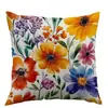 Set de Fundas de Almohada Transfronterizas con Flores de Primavera y Dos Pájaros Más Vendido de Temu, Venta Directa del Fabricante, Fundas de Almohada Personalizables al por Mayor