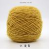 Bufanda grande de terciopelo de ardilla de lana tejida a mano para hombre y mujer, sombrero de gancho, lana gruesa mohair, hilo largo de seda brillante