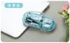 Nuevo ratón M9 recargable transparente oficina hogar inalámbrico Bluetooth tres modos ratón mini portátil ratón inalámbrico