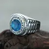 Correa de personalidad creativa europea y americana, anillo de acero de titanio moderno para hombre, pulsera de moda con circonita incrustada, joyería de comercio exterior, suministro al por mayor