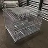 Jaula de Almacenamiento de Acero Inoxidable Xiongxuan, Marco de Hierro Plegable, Carrito Jaula para Almacén Móvil, Cesta de Hierro para Empacar Cajas, Cesta de Hierro para Clasificación Express