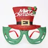 Gafas Decorativas Navideñas Transfronterizas 2027 para Adultos y Niños Regalos para Fiestas Navideñas Gafas de Gorro de Santa Claus