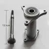 Máquina recolectora de té estilo Luochuan, piezas de la cuchilla, cubierta del tubo soplador, impulsor de ventilador de aluminio, codo, engranaje cónico, carcasa de la biela, eje flexible
