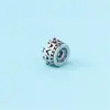 Plata de Ley S925 Wenwan 10mm Accesorios Semilla de Bodhi Semilla de Ciprés Rosario Colgante Joyería Hueca Corona Cuentas Espaciadoras Joyería de Plata
