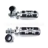 Accesorios de Modificación para Motocicleta Scooter Freno de Pie Aleación de Aluminio Freno Pedal de Pie Universal Antideslizante Adecuado para Harley