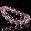 Polvo de Melocotón Polvo Mo Cordón de Mano Polvo de Luz Estelar de Mozambique Pulsera de Cristal Piedra de Hibisco Estrella de Seis Puntas Cordón de Mano de Cristal Natural