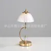 Luminária de Mesa de Cristal Transfronteiriça Lâmpada Decorativa de Atmosfera Luz de Cabeceira de Quarto Sentido Avançado de Luxo Estilo Celebridade da Internet ins Luminária Noturna Atacado