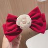 Clip Lateral de Felpa de Oso de Dibujos Animados para Mujer, Pasador Grande para Flequillo, Lindo Pasador para el Cabello Infantil, Clip de Pico de Pato para Cabello Suelto, Tocado