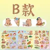 Pegatinas de gato lindo de dibujos animados al por mayor para diario DIY de estudiantes, funda de teléfono, pegatinas decorativas para taza de agua, pegatinas para niños