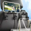 Suporte de Telefone Universal para Banco Traseiro de Carro, Suporte Portátil de Telefone para Encosto de Cabeça, Suporte com Gancho para Banco Traseiro de Carro