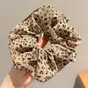 Goma para el Cabello Dulce y Versátil para Niñas, Estilo Coreano, Estilo Perezoso, Tamaño Extra Grande, Adecuada para Cabello Grueso, Banda Elástica de Alta Elasticidad para Peinados de Moño