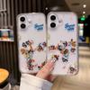 Funda para teléfono iPhone15 de pingüino de arenas movedizas lindo Apple 16promax anticaída 14pro caricatura 13/12
