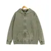 Nuevo sudadera con capucha para hombre estilo vintage de otoño, 60% algodón, felpa lavada, sudadera con capucha y cremallera, en stock, disponible para imprimir