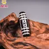 Ágata de Xizang Blanco y Negro Cuentas Dzi Cuentas de Barril Largo Ojos Tres Ojos Nueve Ojos Cuentas Dzi Cuentas de Oliva Accesorios para Joyería DIY Cuentas Sueltas Venta al por Mayor