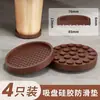 Almohadillas Antideslizantes Personalizadas de Silicona para Patas de Cama, Almohadillas Gruesas Silenciosas Antidesplazamiento para Pies, Almohadillas Protectoras para Pies de Muebles, Sofás, Mesas y Sillas