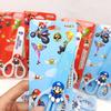 Nuevo Juego Infantil Super Mary Tijeras Alto Valor de Color Escritorio Corte Acero Inoxidable Suave Lindo Dibujo Animado Tijeras