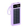 Tesoro de Carga de Energía Solar Transfronteriza Removible con Cinturón Automático 20000 mA Pantalla Digital Portátil de Gran Capacidad Banco de Energía Móvil