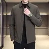 Chaqueta de Plumas de Ganso con Cuello de Camisa para Hombre Nueva Norma Nacional 90% Plumas de Ganso Ligera Cálida Ropa Exterior Otoño Invierno Nueva Ropa para Hombre Casual de Negocios