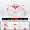 Vajilla Tradicional para Hot Pot Estilo Ciudad de Melamina, Platos Pequeños Especiales, Tripa, Intestinos de Pato, Bol para Sangre de Pato, Bol Azul con Línea Retro para Hot Pot de Chongqing
