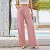 Amazon Europeia e Americana Lançamentos de Primavera Roupas Femininas Trabalho Deslocamento Negócios Temperamento Solto Casual Formal Calças de Terno