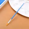 Delineador de Pincel Plano Pluma Pincel de Pintura al Óleo Digital Acuarela Gouache Pincel Plano de Nailon Pluma Acrílica Pintura Artística Delineador