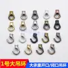 Gancho Aberto Argola Fechada Gancho de Liga Metálica Suporta Carga Rosca Interna de 10mm Acessórios de Iluminação para Lustre de Cristal Grande