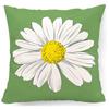 Fronha de Almofada Girassol Margarida Decoração de Casa Capa de Almofada para Sofá Estilo Nórdico Suporta Design Personalizado com Sua Própria Imagem