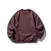 Sudadera Unisex Versátil de Cuello Redondo Yidao Vintage Otoño 2025 Nuevo Diseño Retro Japonés con Bordado de Letras Ajuste Holgado