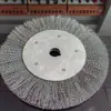 Escova de Aço Inoxidável para 300 Máquinas de Trefilação, Roda de Aço Inoxidável para Remoção de Ferrugem, Roda de Polimento, Roda de Aço Inoxidável para Remoção de Ferrugem e Desbaste Atacado