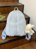 Mochila Yozzi 2026 Verano Nuevo Estilo Bloques de Color Lindos para Estudiantes Mujeres, Mochila de Gran Capacidad con un Diseño Dulce y Lindo
