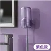 Vaso para enjuague bucal doméstico Aiswei, vaso para cepillo de dientes sin perforación, juego de vasos para cepillos de dientes con drenaje y a prueba de polvo para baño