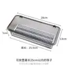 Cesta para Palillos con Tapa Estante de Almacenamiento Cesta Doméstica para Palillos Soporte para Palillos Cocina Drenaje de Agua para Palillos Cuchara Vajilla Caja de Almacenamiento para Palillos