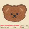 Patche de Tecido Bordado Cabeça de Urso Cabeça de Coelho Gato Kt Toalha Bordada Jaqueta de Penas Bolsa Buraco Patche Patch Autoadesivo Decorativo de Tecido Sem Costura