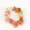 Pulsera de Grava de Cristal Natural Xiyin Transfronteriza de Amazon Ágata Jade Pulsera de Piedra Irregular Joyería al por Mayor