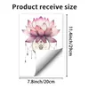 Adesivos de Mandala Flor de Lótus Novo Estilo Étnico Transfronteiriços Adequados para Quarto, Sala de Estar, Escritório, Decoração de Casa Adesivos de Parede