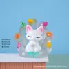 Nova Raposa Tendência Fofa Artesanato de Resina Decoração Criativa Estatueta Caixa Surpresa Ornamento de Mesa de Escritório