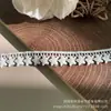 Em estoque Novo Lolita Bordado Solúvel Em Água Lace Leite Seda Único Lado Flor Onda Lace Lace Código De Barras