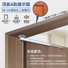 Amortecedor de porta de pressão de ar para fechamento de porta, tela de porta corta-fogo simples, dispositivo de fechamento automático de porta, posicionamento doméstico, dispositivo de rebote